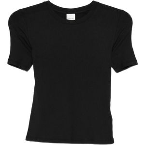 Calvin Klein, Dames, Tops, Zwart, Maat: XS Modal,