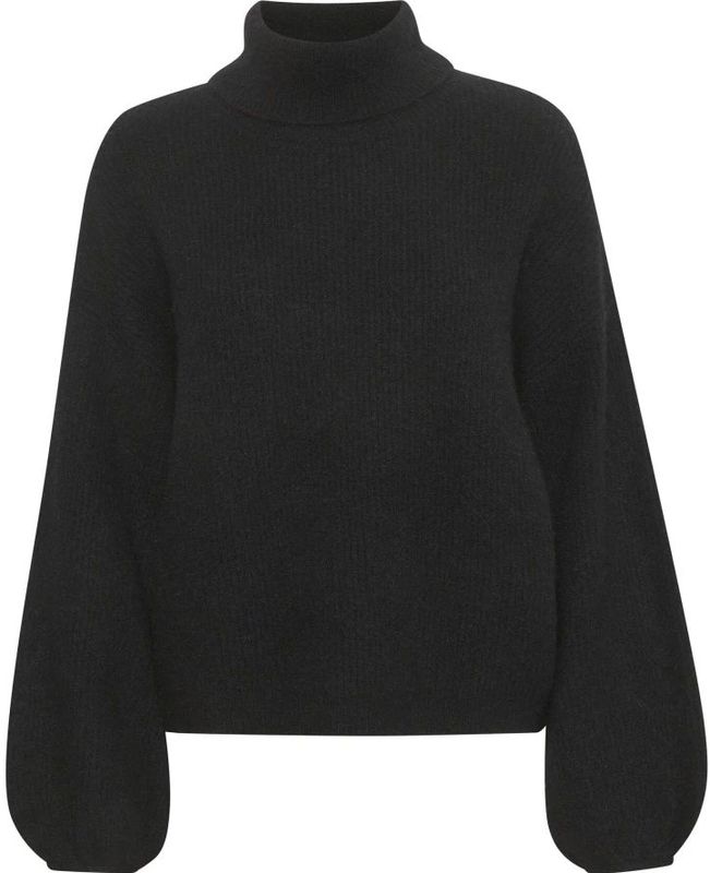 Gestuz, Dames, Truien, Zwart, Maat: S Wol,