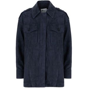 QLXYYFC Trenchcoat voor dames Lange jas van imitatieleer, lange mouwen, omgeslagen kraag, leren jas met knopen (Color : zwart, Size : XL