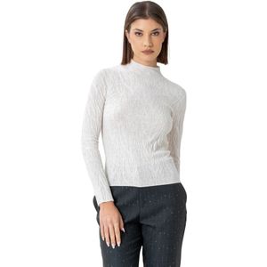 Kocca, Dames, Truien, Wit, Maat: L Zijde,