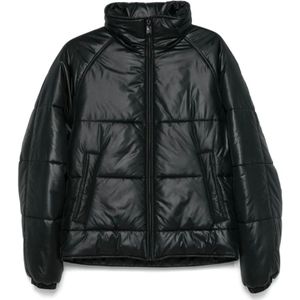 Saint Laurent, Heren, Jassen, Zwart, Maat: L Polyamide,