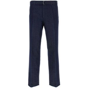 Lanvin, Heren, Broeken, Blauw, Maat: W30 Denim,