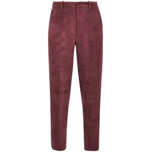 Circolo 1901, Dames, Broeken, Rood, Maat: S Leer,