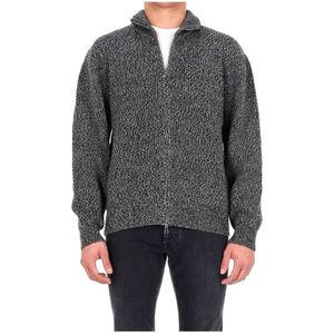 Officine Générale, Heren, Truien, Grijs, Maat: S Wol,