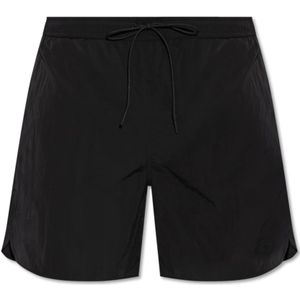 Moncler, Heren, Badkleding, Zwart, Maat: S Polyamide,