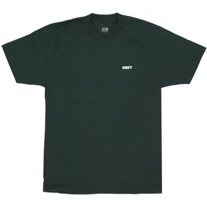 Obey, Heren, Tops, Groen, Maat: XL Katoen,