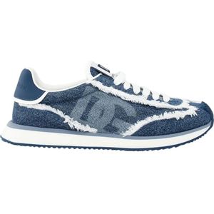 Dolce & Gabbana, Dames, Schoenen, Blauw, Maat: 37 EU Suède,