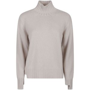 Canessa, Dames, Truien, Grijs, Maat: S Kasjmier,