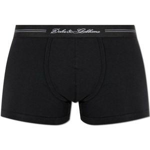 Dolce & Gabbana, Heren, Ondergoed, Zwart, Maat: XL Katoen,
