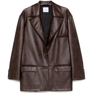 LE Sully Studio, Dames, Jassen, Bruin, Maat: 2XS Leer,