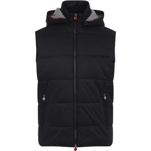 Kiton, Heren, Jassen, Zwart, Maat: 2XL