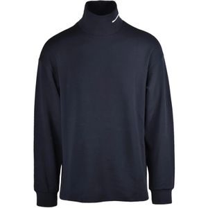 Emporio Armani, Heren, Sweatshirts & Hoodies, Zwart, Maat: L Modal,