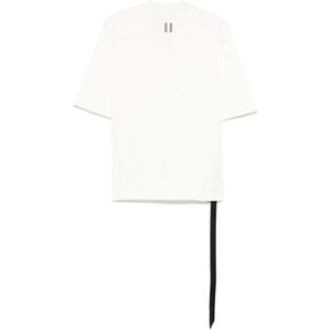 Rick Owens, Heren, Tops, Wit, Maat: ONE Size Katoen,