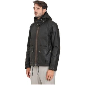 Barbour - Re-Engineered Bardon Spey - Gewaxte Jas - Groen - Heren