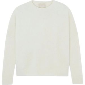 Kujten, Dames, Truien, Wit, Maat: M Kasjmier,