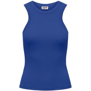Jacqueline De Yong - Tanktop - Blauw - Effen - Dames