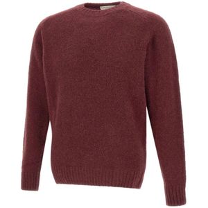 Filippo De Laurentiis, Heren, Truien, Paars, Maat: L Wol,