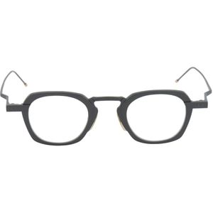 Thom Browne, unisex, Accessoires, Zwart, Maat: 42 MM Leer,