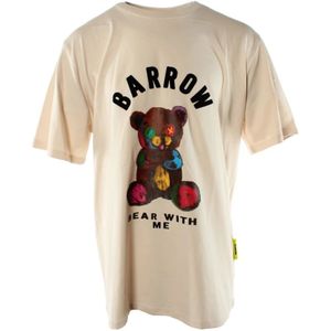 Barrow, Heren, Tops, Beige, Maat: XL Katoen,