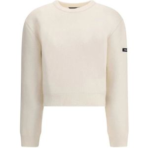 Balenciaga, Dames, Truien, Beige, Maat: L Wol,