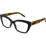 Saint Laurent - Optical Frame - Bril - Zwart - Maat: 53 MM