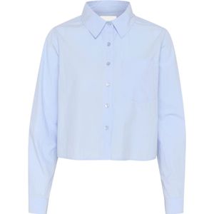 My Essential Wardrobe, Dames, Blouses & Shirts, Blauw, Maat: 3XL