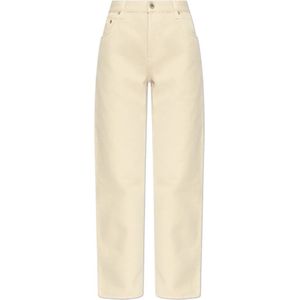 Burberry, Dames, Jeans, Beige, Maat: W26 Katoen,