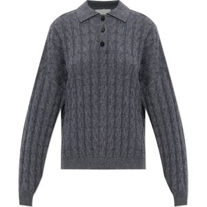 Lisa Yang, Dames, Truien, Grijs, Maat: XS