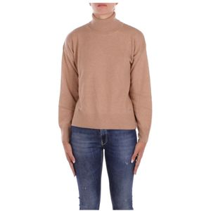 Woolrich, Dames, Truien, Beige, Maat: M Wol,