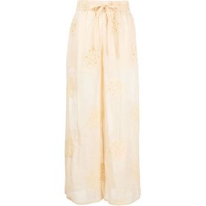 Zimmermann, Dames, Broeken, Beige, Maat: M Katoen,