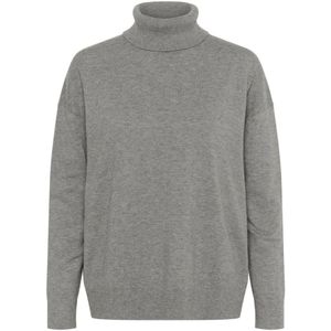 InWear, Dames, Truien, Grijs, Maat: S Wol,