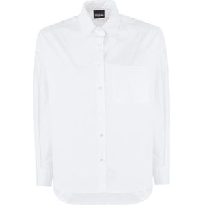 Comme des Fkdown, Dames, Blouses & Shirts, Wit, Maat: 2XS Katoen,