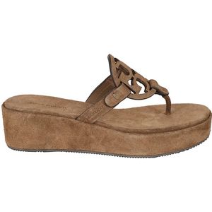 Tory Burch, Dames, Schoenen, Bruin, Maat: 39 EU Suède,