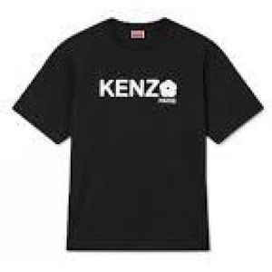 Kenzo, Heren, Tops, Zwart, Maat: M Katoen,