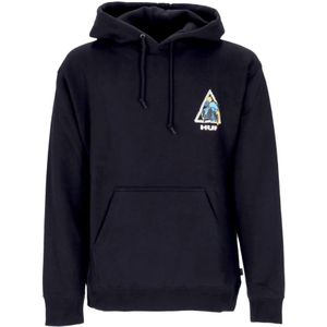 Huf, Heren, Sweatshirts & Hoodies, Zwart, Maat: S Katoen,