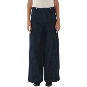 Alohas, Dames, Jeans, Blauw, Maat: XS Denim,