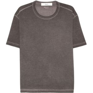 Séfr, Heren, Tops, Grijs, Maat: M Katoen,