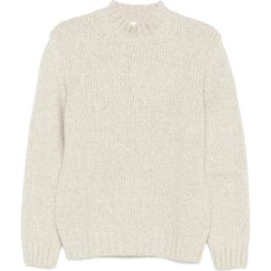 Lardini, Heren, Truien, Beige, Maat: M Zijde,