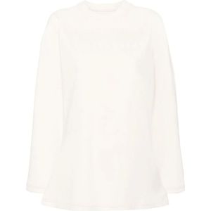 Maison Margiela, Dames, Tops, Wit, Maat: L