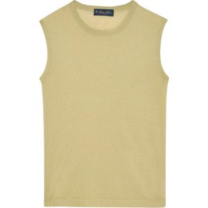 Brooks Brothers, Dames, Tops, Groen, Maat: S Zijde,