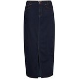 My Essential Wardrobe - Rok - Donkerblauw - 7/8 Lengte - Normale Pasvorm