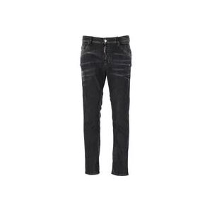 Dsquared2 Slim-fit Jeans , Black , Heren , Maat: XL
