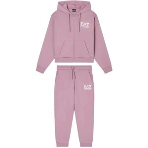Emporio Armani Ea7, Dames, Sport, Roze, Maat: M