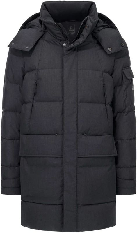 Boggi Milano - B Tech - Parka - Grijs - Gevoerd met 80/20 Ganzendons - Waterafstotend