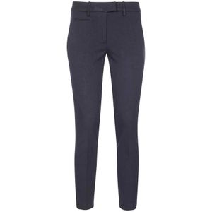 Dondup, Dames, Broeken, Blauw, Maat: W25 Viscose,