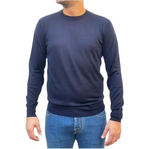 L.b.m. 1911, Heren, Sweatshirts & Hoodies, Blauw, Maat: S Katoen,