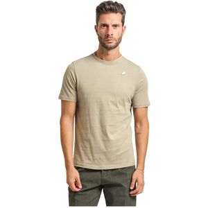 K-Way, Heren, Tops, Groen, Maat: S