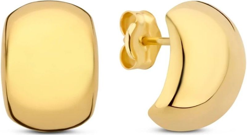 Isabel Bernard - Rivoli Morgane - Halve Oorringen - 14 Karaat Goud - 11,8 mm