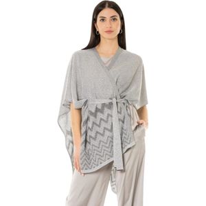 D.Exterior, Dames, Jassen, Grijs, Maat: S Viscose,