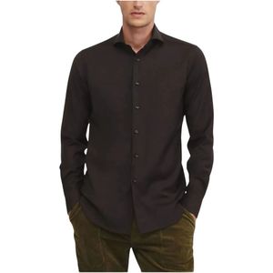 Xacus, Heren, Overhemden, Bruin, Maat: 3XL